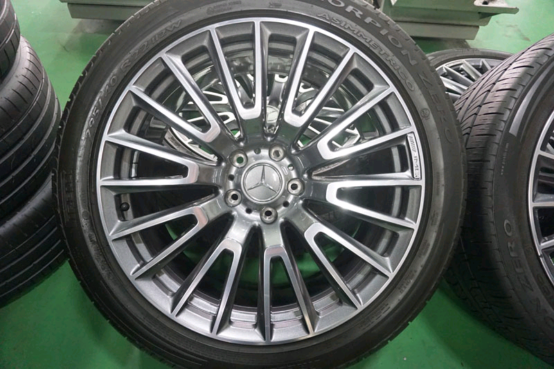 벤츠 W465 G63 AMG 메뉴팩쳐 에디션 22인치 정품 휠 타이어 이미지