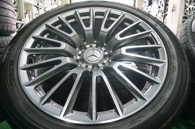 벤츠 W465 G63 AMG 메뉴팩쳐 에디션 22인치 정품 휠 타이어 이미지