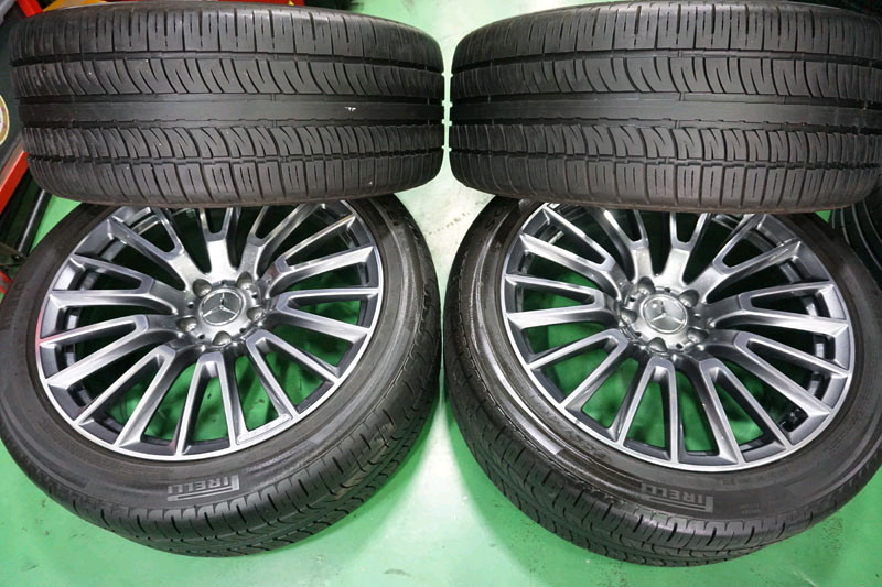 벤츠 W465 G63 AMG 메뉴팩쳐 에디션 22인치 정품 휠 타이어 이미지