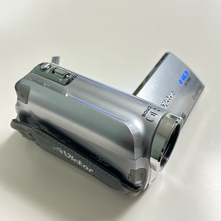 JVC Victor GZ-HD230 실버 빈티지 캠코더 이미지