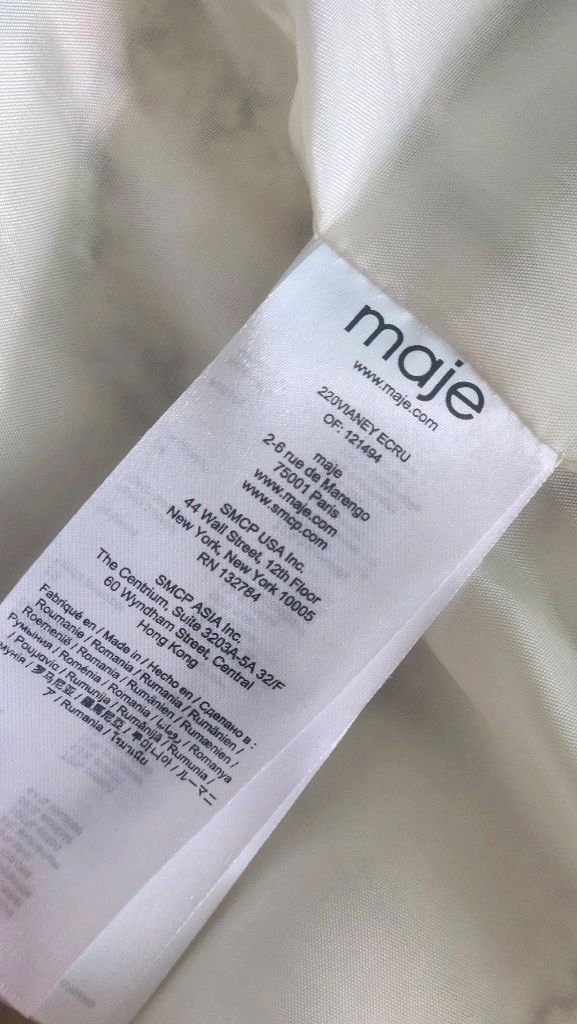 maje 마쥬 트위드자켓 이미지