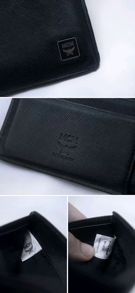 MCM 사피아노 메탈 로고 뷰포켓 6cc 반지갑 이미지