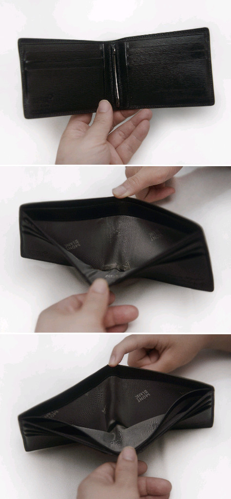 몽블랑 4810 웨스트사이드 머니클립 6cc 반지갑 이미지