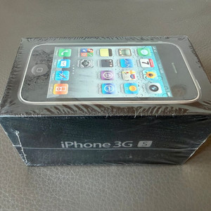 애플 아이폰 3GS 블랙 8GB 미개봉 새제품 이미지