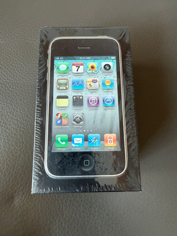 애플 아이폰 3GS 블랙 8GB 미개봉 새제품 이미지