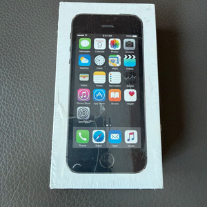 애플 아이폰 5S 16GB 스페이스 그레이 미개봉 새제품 이미지