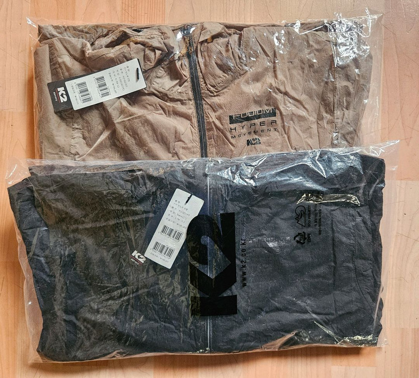 (새제품)K2 아노락 바람막이 자켓 공용(블랙,베이지M,L,XL) 이미지