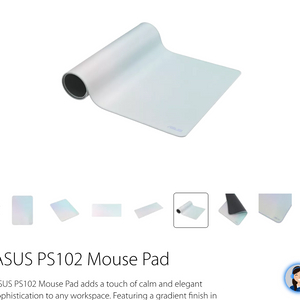 ASUS 마우스패드 PS102 (새상품) 900400 장패드 이미지