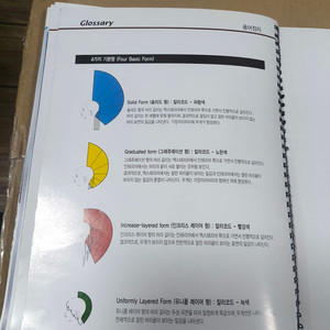 패턴 레이아웃 디자인 교재 이미지