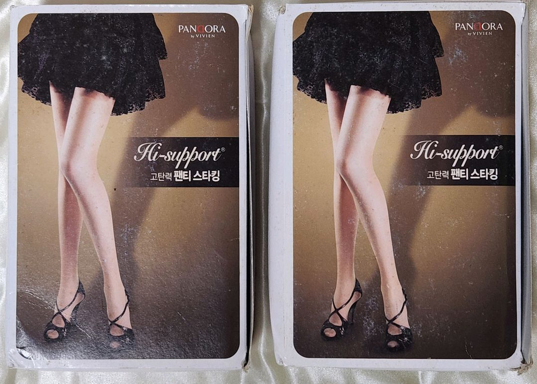 비비안 판도라 Hi-support 팬티스타킹 (커피 2박스, 24족) 이미지