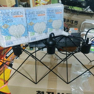 LED 거실등 식탁등 주방등 인테리어조명 팬던트 스타3등 전구포함 새제품 이미지