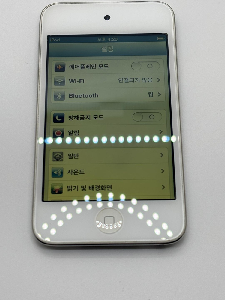 아이팟 터치 4세대 64g 화이트 이미지