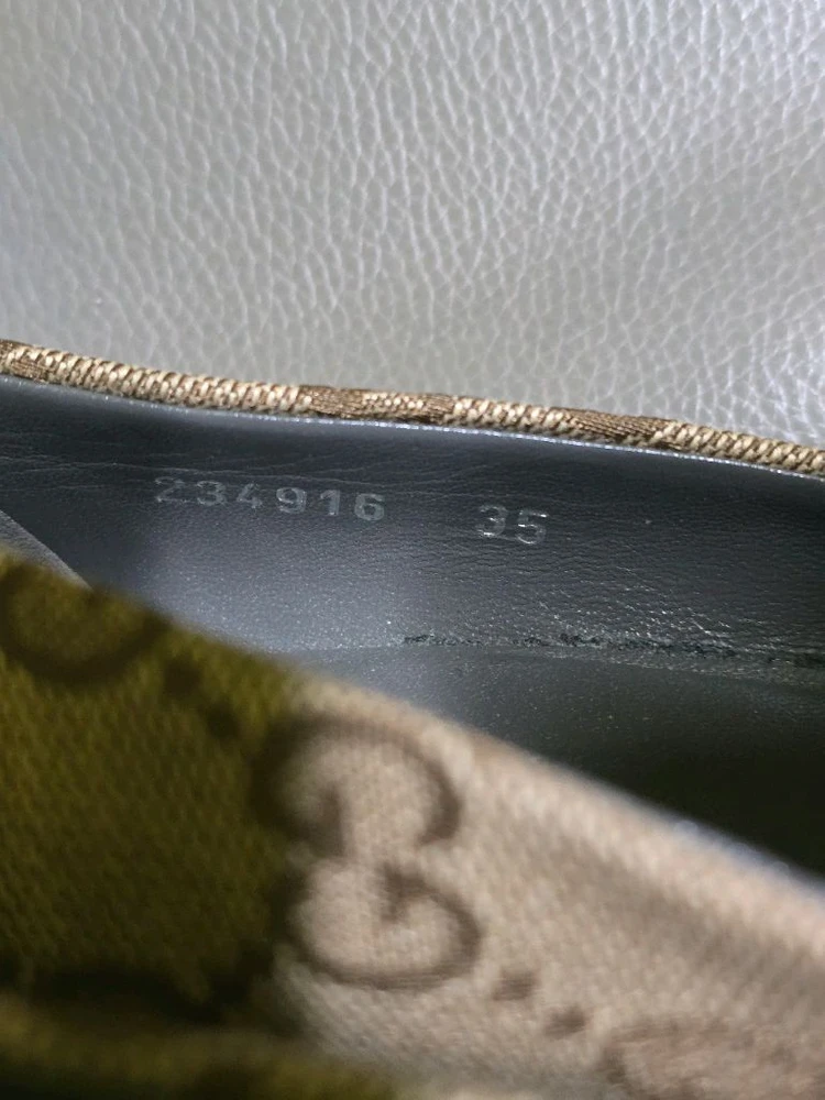 구찌 뱀브 힐 35사이즈 이미지