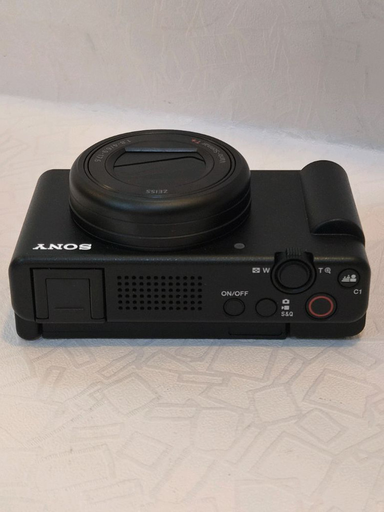 소니정품 ZV-1M2 브이로그 불랙 카메라 이미지