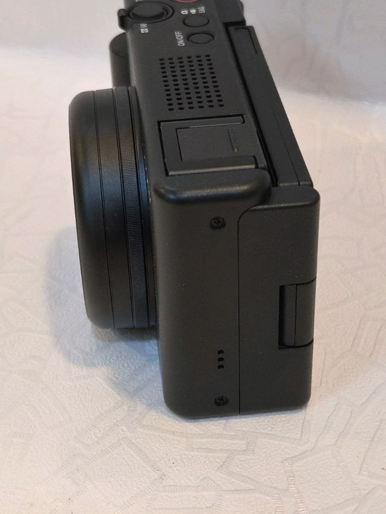 소니정품 ZV-1M2 브이로그 불랙 카메라 이미지
