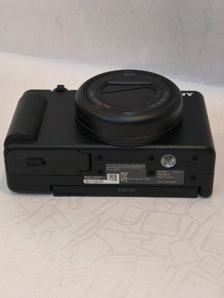 소니정품 ZV-1M2 브이로그 불랙 카메라 이미지
