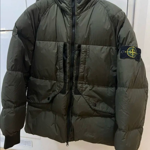 24fw 스톤아일랜드 크링클랩스 카키패딩 (새상품급) 이미지