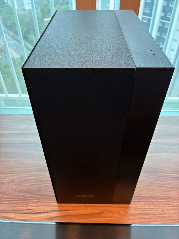 [거의 신품급] 삼성 사운드바 HW-J450/KR + 서브우퍼 세트 (구성품 완비/미사용 보관) 이미지