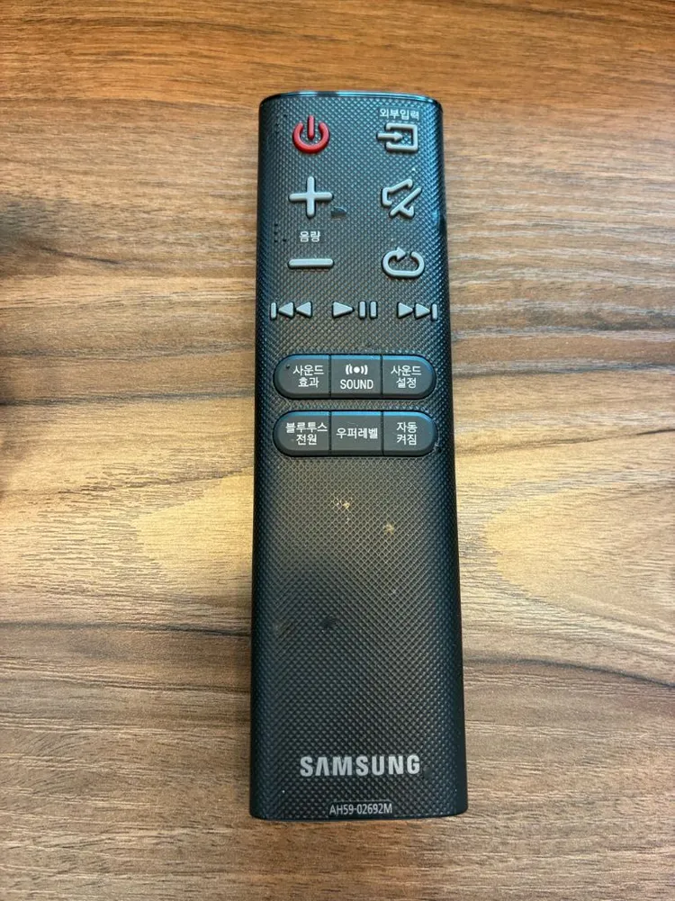 [거의 신품급] 삼성 사운드바 HW-J450/KR + 서브우퍼 세트 (구성품 완비/미사용 보관) 이미지