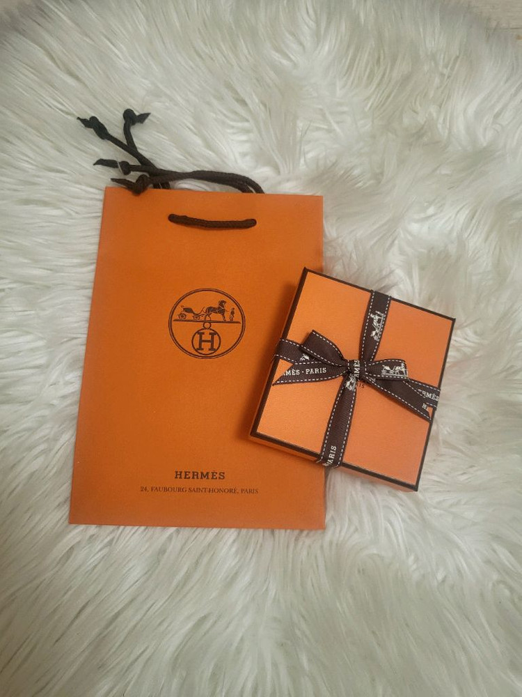 에르메스 미니팝아슈 목걸이 로즈드라제 / 로즈골드 이미지