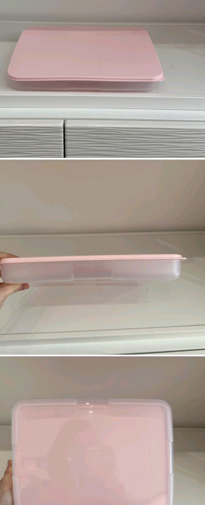 타파웨어 펭귄점보 냉동용기 연핑크1.3L 이미지