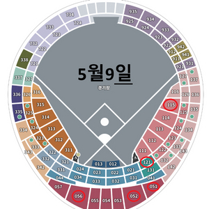 5/9(토) 롯데 vs 기아 탁자석, 1루 내야필드석, 중앙상단석 2연석 4연석 양도합니다 이미지