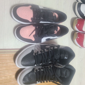 285 조던1 로우 블리치드 코랄 이미지