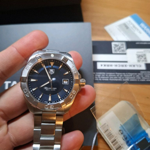 태그호이어 아쿠아레이서 청판 쿼츠 41mm 이미지