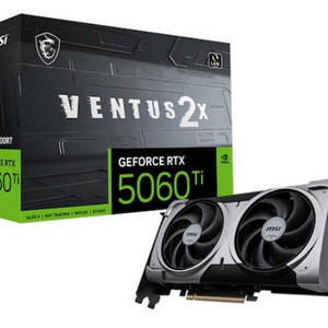 MSI 지포스 RTX 5060 Ti 벤투스 2X OC 플러스 D7 16GB 이미지