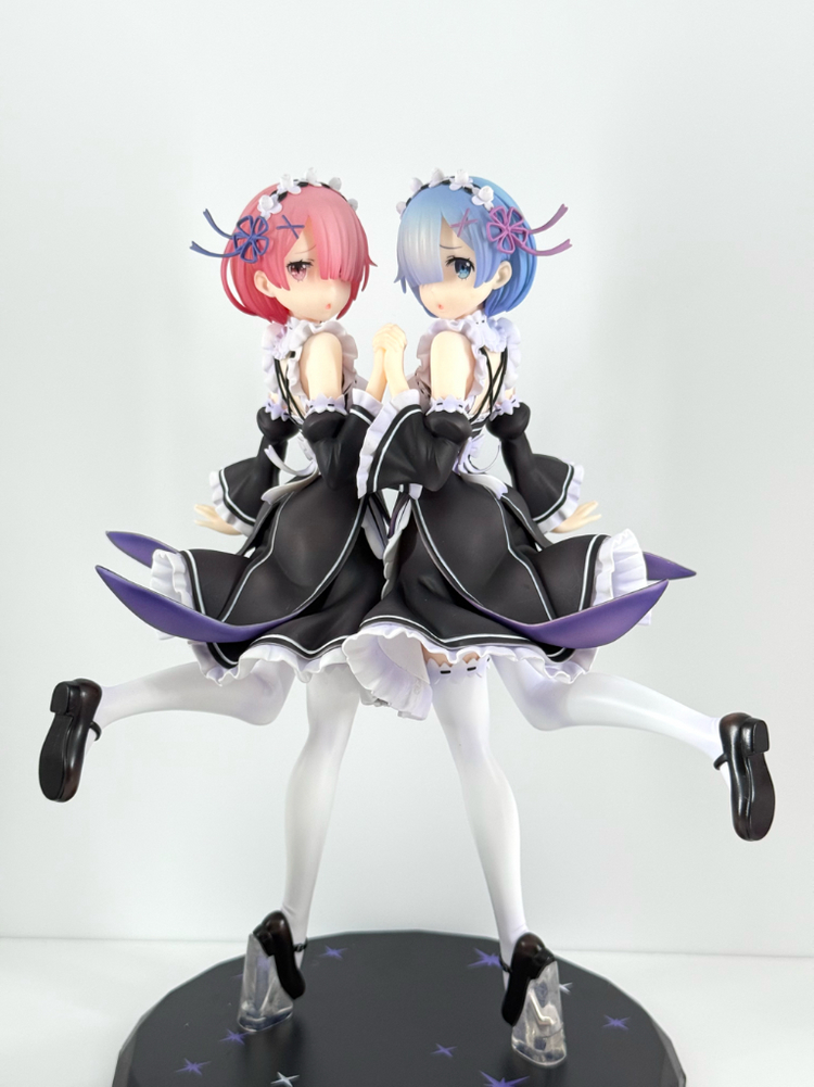 쌍익사 소요쿠샤 리제로 렘 람 twins 트윈즈 미소녀 스케일 피규어 이미지