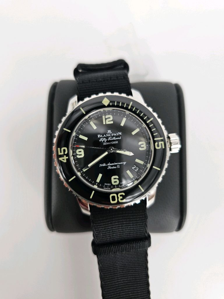블랑팡 피프티패덤즈42mm 70주년 한정판 미사용 풀박스 이미지