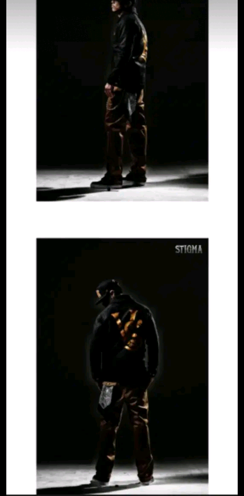 스티그마 자켓, 조거 팬츠 이미지