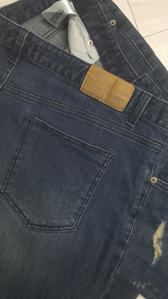 DENIM PLACE 워싱청바지(사방스판) 34인치(No.26)S급! 드라이완료! 이미지