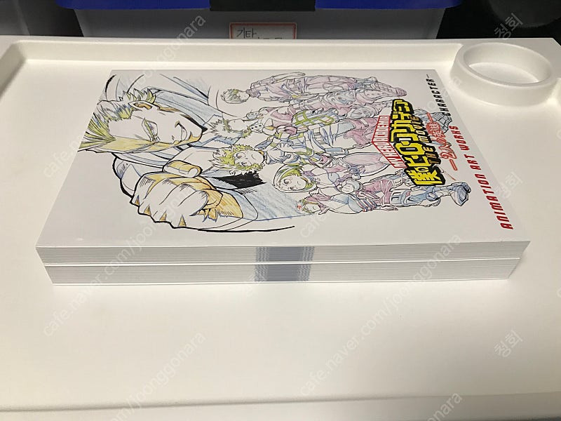 애니 나의 히어로 아카데미아 히로아카 나히아 극장판 두 명의 히어로 원화집 아트북 화집 화보집 일러스트집 2권 세트 이미지