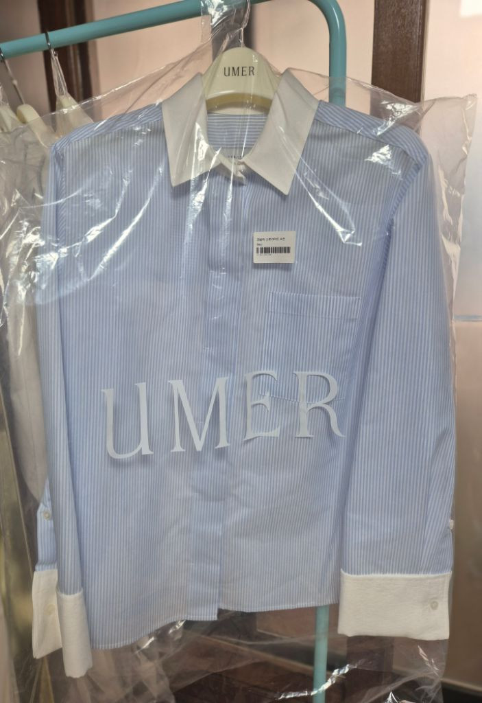 유메르 코넬리 스트라이프 셔츠 새상품 이미지