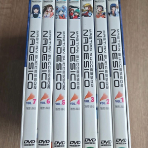 [중고/희귀] 기동전함 나데시코 TV판 DVD 전권 세트 (1~7권 완결) 이미지
