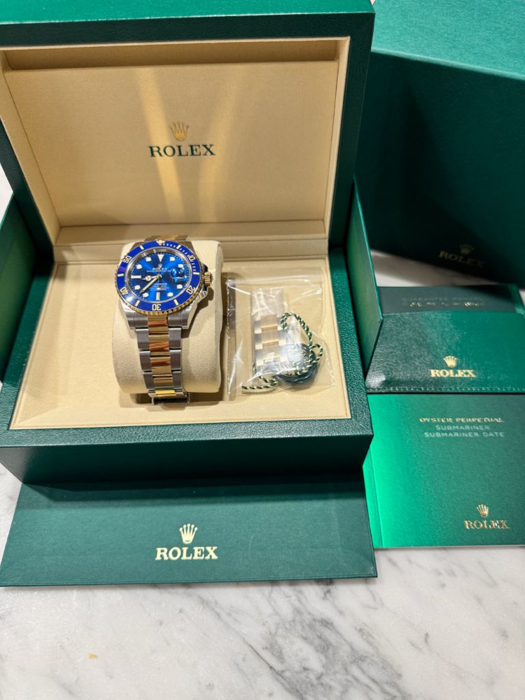 롤렉스 서브마리너 청판 콤비 청콤 (26년 4월) 판매합니다. 이미지