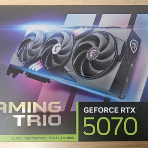 MSI 지포스 RTX 5070 게이밍 트리오 OC D7 12GB 트라이프로져4 이미지