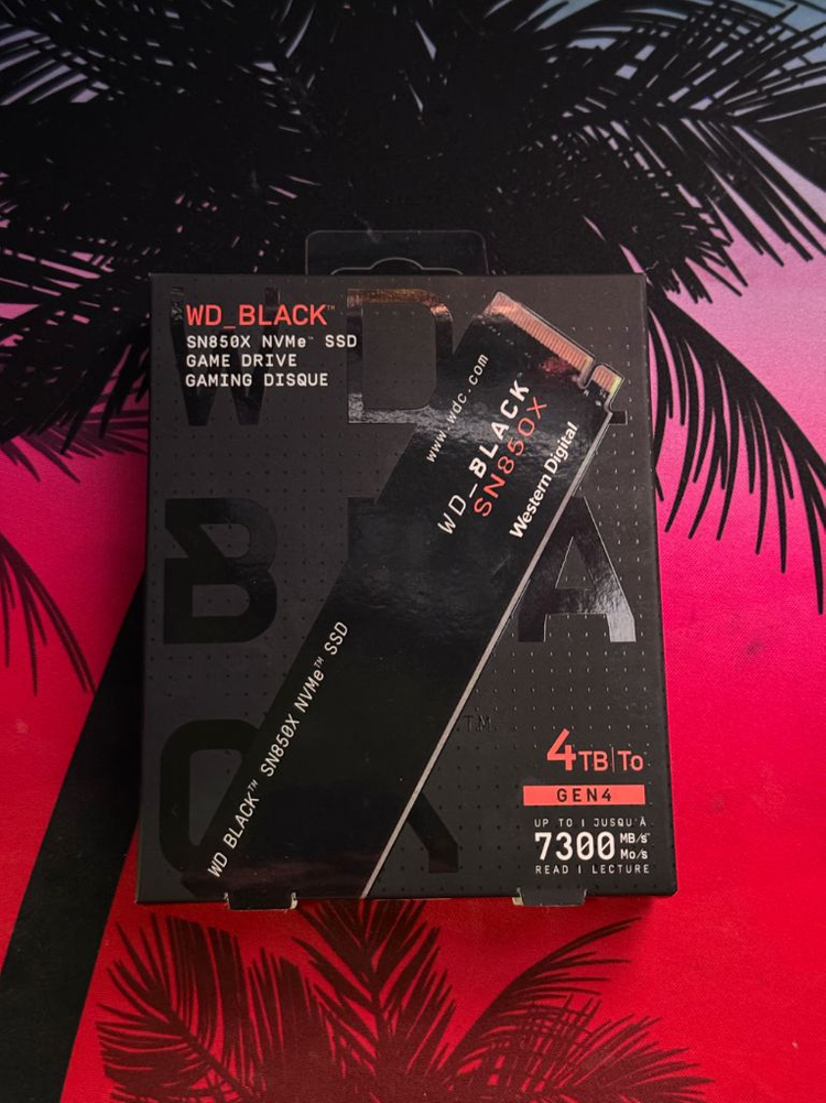 wd sn850x 4tb m.2 nvme ssd 직구 이미지