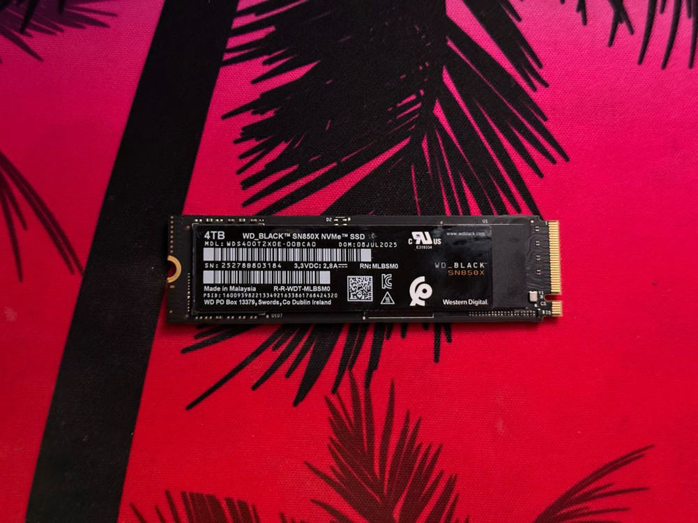 wd sn850x 4tb m.2 nvme ssd 직구 이미지