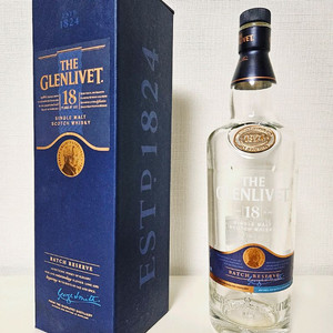 더글렌리벳 18년산 양주 whisky 공병 빈병 술병 이미지