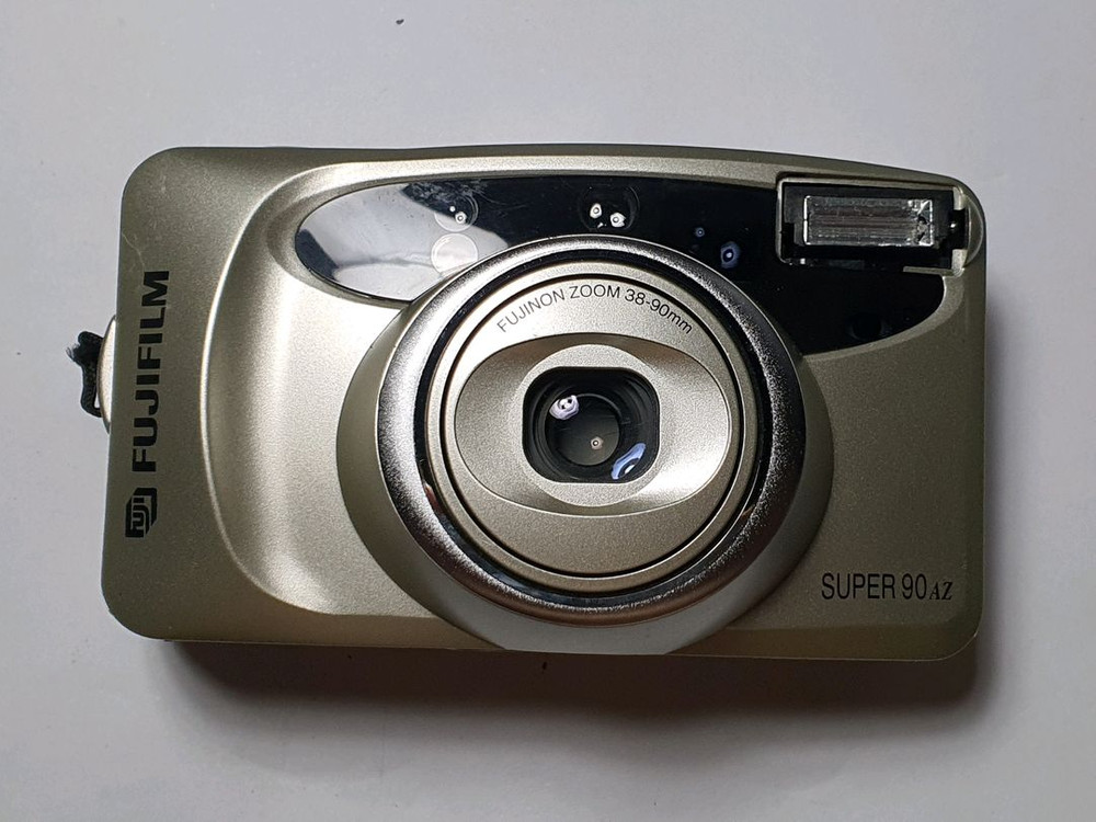 후지필름 SUPER 90AZ 38-90mm 필름 카메라 빈티지 레트로 로모 이미지