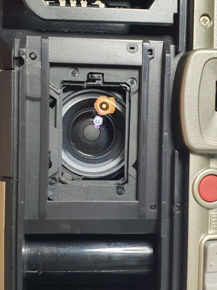 후지필름 SUPER 90AZ 38-90mm 필름 카메라 빈티지 레트로 로모 이미지