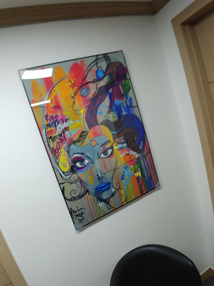 럭셔리여인 대형 그림 액자 유화그림 인테리어 소품 이미지