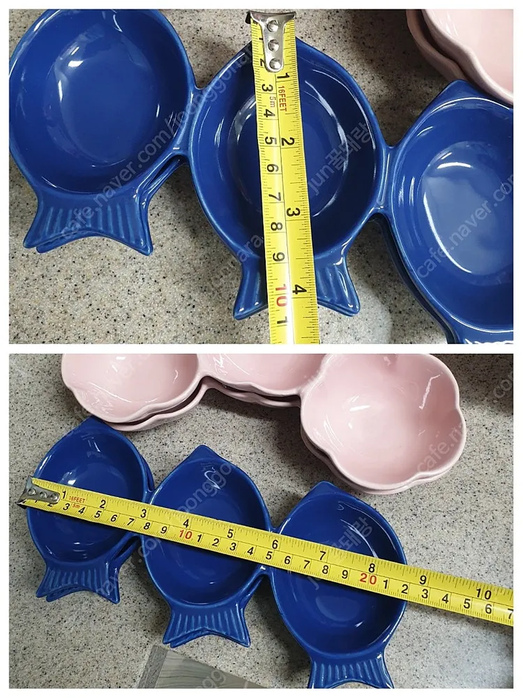 접시 모던하우스 도자기 나눔접시 소스볼 접시 돈까스접시 #완전새거# 이미지