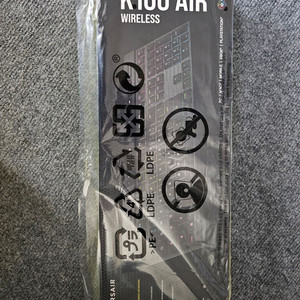 CORSAIR K100 AIR WIRELESS RGB Ultra Low Profile 커세어 k100 키보드 이미지