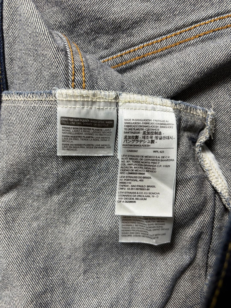 Levis 리바이스 데님 트러커 자켓 XL 이미지