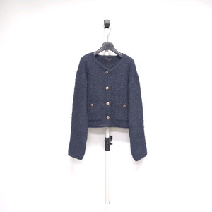 새 모어서울 몸빼 추동 울 혼방 숏 가디건 L.XL 66.77 이미지