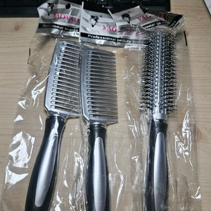 (일괄3개)YAOYAO 빗세트 (롤빗 + 가르마빗) 이미지