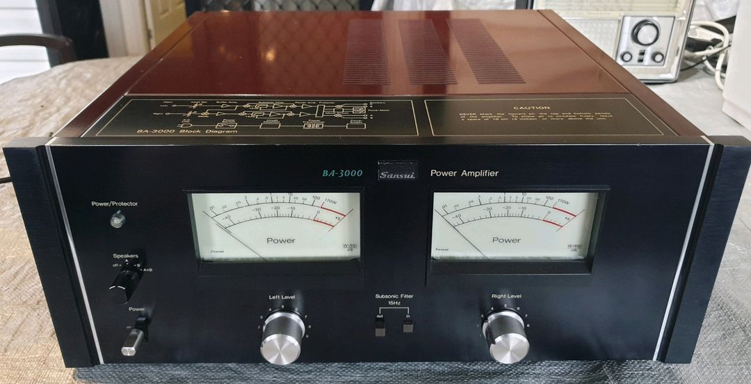 SANSUI BA-3000파워엠프 이미지